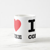Iハートコーヒー コーヒーマグカップ (中央)