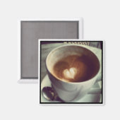 「Iハートコーヒー」マグネット マグネット (正面/裏面)