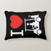 Iハートゴルフカート アクセントクッション (正面)