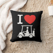 Iハートゴルフカート クッション (ブランケット)
