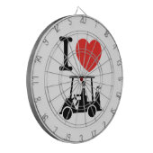 Iハートゴルフカート ダーツボード (正面左)