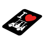 Iハートゴルフカート マグネット (左側)