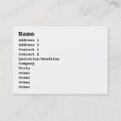 Iハートゴルフカート 名刺 (正面)