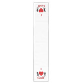 Iハートゴルフ ミディアムテーブルランナー (正面)