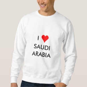 iハートサウジアラビア スウェットシャツ