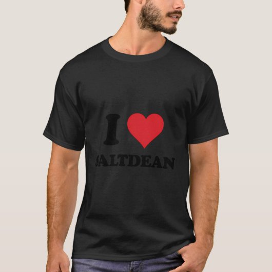 Iハートサルトディアンラブイギリス Tシャツ (正面)