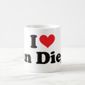 Iハートサンディエゴ コーヒーマグカップ (中央)