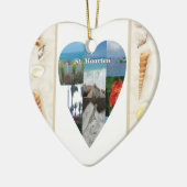 Iハートサンマーテンオーナメント セラミックオーナメント (左)