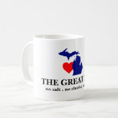 Iハートザ素晴らしレイクス コーヒーマグカップ (正面左)