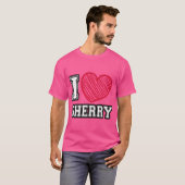 Iハートシェリー名I Love Sherry Personaliz Tシャツ (正面フル)