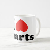 Iハートシャーツ コーヒーマグカップ (正面右)