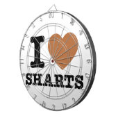 Iハートシャーツ ダーツボード (正面右)