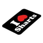 Iハートシャーツ マグネット (左側)