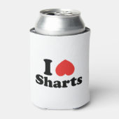 Iハートシャーツ 缶クーラー (缶正面)
