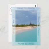 Iハートシントマーテンポストカード ポストカード (正面/裏面)