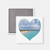 Iハートシントマーテンマグネット マグネット (正面/裏面)