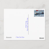 Iハートシーオッターズポストカード ポストカード (裏面)