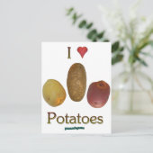 Iハートジャガイモ ポストカード (スタンド正面)