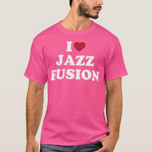 Iハートジャズフュージョン Tシャツ