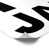 Iハートジャズポおもしろいスター ポスター (角)