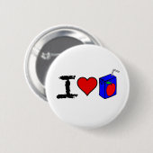 Iハートジュース箱 缶バッジ (正面&裏面)