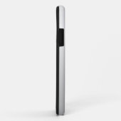 Iハートジラフェスシルバー Case-Mate iPhoneケース (裏面/右)