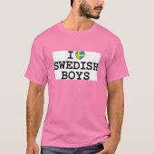 Iハートスウェーデンボーイ Tシャツ (正面)
