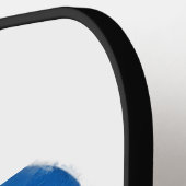 Iハートスウェーデン国旗 ピックルボールラケット (左詳細)