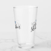 Iハートスキアチオス，ギリシャ国旗 タンブラーグラス (右)