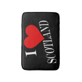 Iハートスコットランドwt bmcnt バスマット (正面縦)