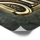 Iハートスチームパンクカスタムポスター ポスター (角)