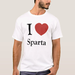 Iハートスパルタ Tシャツ