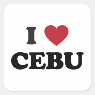 Iハートセブ州フィリピン スクエアシール