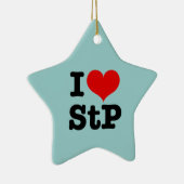 Iハートセントポール セラミックオーナメント (右)