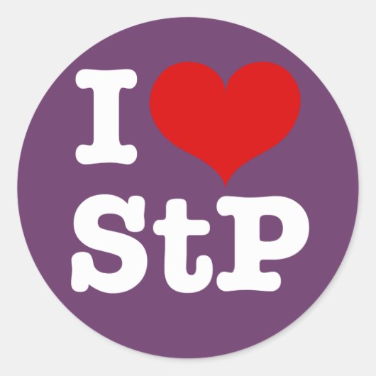 Iハートセントポール ラウンドシール (正面)