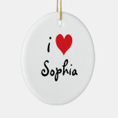 iハートソフィア セラミックオーナメント (右)
