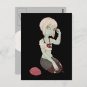 Iハートゾンビガール – ポストカード (正面/裏面)
