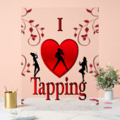 iハートタップダンス アクリルサイン (ウェディング)