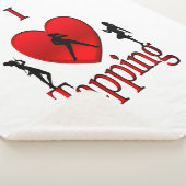 iハートタップダンス シェルパブランケット (3/4)