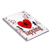 iハートタップダンス ノートブック (右側)