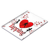 iハートタップダンス ノートブック (左側)