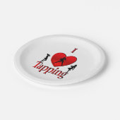 iハートタップダンス ペーパープレート (アングル)