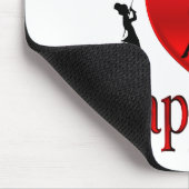 iハートタップダンス マウスパッド (コーナー)