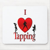 iハートタップダンス マウスパッド (正面)