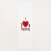 iハートタップダンス ヨガマット (裏面)