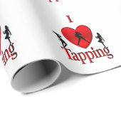 iハートタップダンス ラッピングペーパー (ロールコーナー)