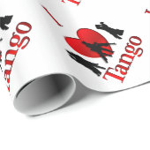 Iハートタンゴラッピング紙 ラッピングペーパー (ロールコーナー)