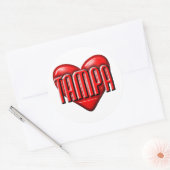 Iハートタンパ ラウンドシール (封筒)