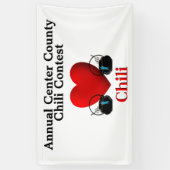 Iハートチカスタムリ文字エリア 横断幕 (縦)