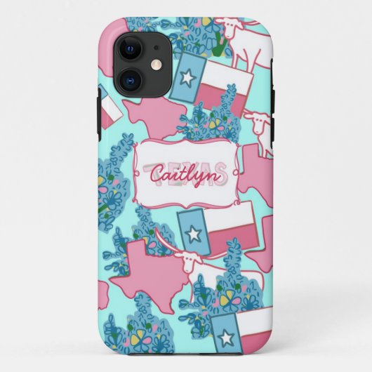 Iハートテキサス州 Case-Mate iPhoneケース (裏面)